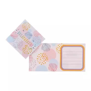 Мини-открытка двойная «Поздравляю!», 6.56.5 см