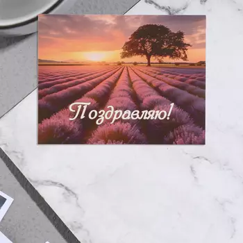 Мини-открытка «Поздравляю!», 79 см