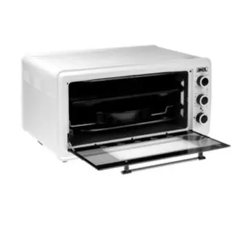 Мини-печь AKEL AF-930, 1300 Вт, 48 л, 80-320°С, таймер, белая