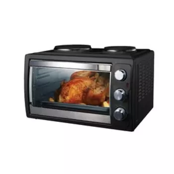 Мини-печь WILLMARK WHO-512B, 3500 Вт, 45 л, до 230°С, черная