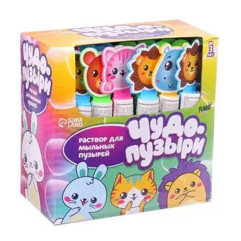 Мыльные пузыри мини «Милые зверята»