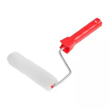 Мини-валик ЛОМ, искусственный мех, 150 мм, рукоятка d=6 мм, D=16 мм, ворс 16 мм