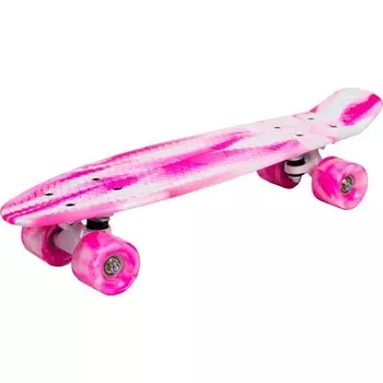 Миниборд Atemi APB22D12, 22, 5х6", цвет розовый/белый