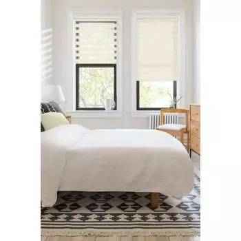 Миниролло «День-Ночь», 37х170 см, цвет молочный