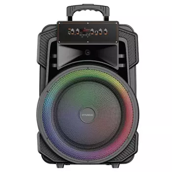 Минисистема Hyundai H-MC1295 черный 35Вт FM USB BT micro SD