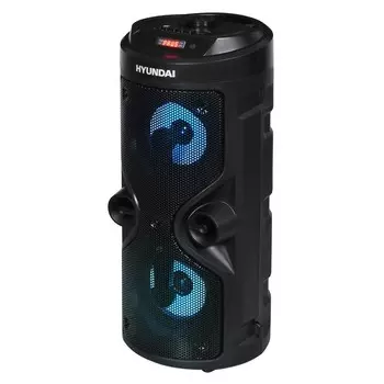 Минисистема Hyundai H-MC150 черный 50Вт FM USB BT SD/MMC