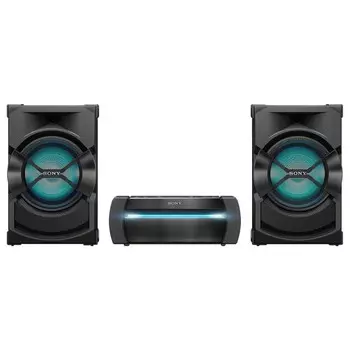 Минисистема Sony Shake-X10 черный 1200Вт CD CDRW DVD DVDRW FM USB BT