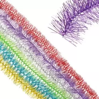 Мишура новогодняя «Радость», d-2 см, L-200 см, МИКС