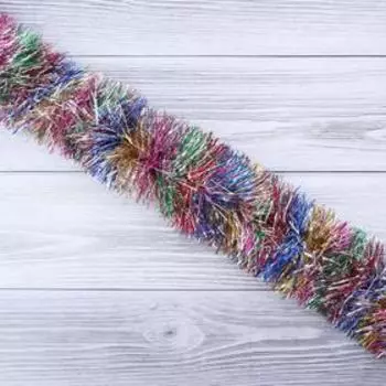 Мишура новогодняя «Зимнее волшебство. Радуга», d=9 см, 200 с