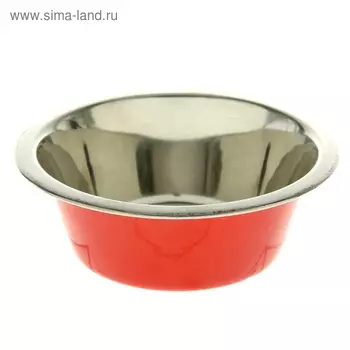 Миска цветная, красная, VM-2603 (C), 950 мл