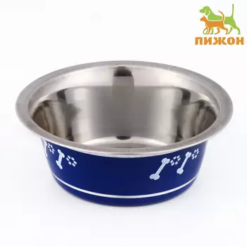 Миска цветная стандарт 350 мл, фиолетовая