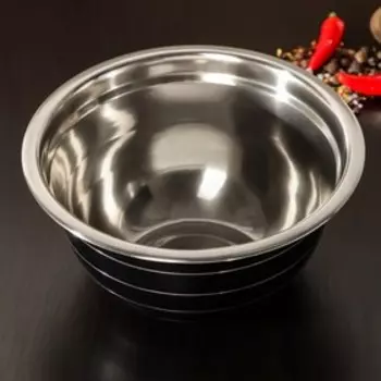 Миска Dark, 550 мл, d=14 см, цвет чёрный