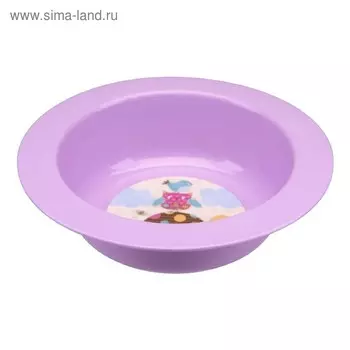 Миска детская для первых блюд, 200 мл, цвета МИКС
