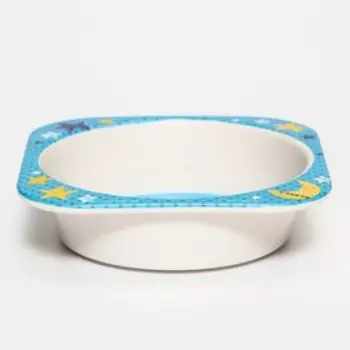 Миска детская из бамбука Me To You голубая