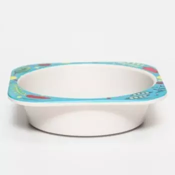 Миска детская из бамбука Me To You нежно-голубой