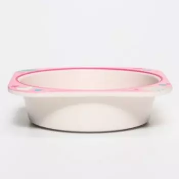 Миска детская из бамбука Me To You розовый