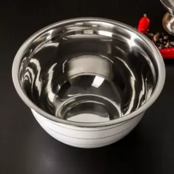 Миска Доляна light, 1,4 л, d=18 см, цвет белый