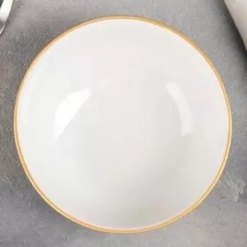 Миска керамическая «Мэнси», 0,3 л, d=11 см, цвет белый