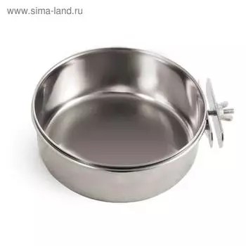 Миска металлическая Triol с завинчивающимся держателем, 280 мл