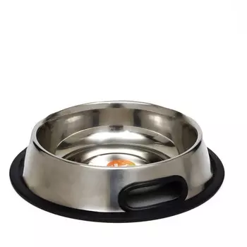 Миска с нескользящим основанием с ручкой, 710 мл