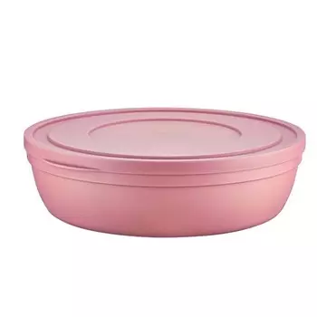 Миска-салатник плоская HobbyLife Sandy, с крышкой, 0.5 л