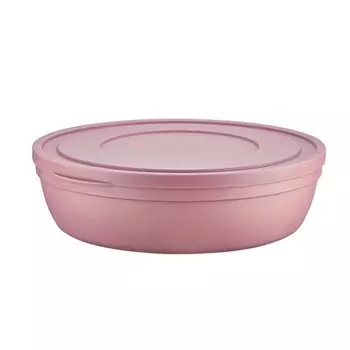 Миска-салатник плоская HobbyLife Sandy, с крышкой, 4 л