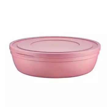 Миска-салатник плоская HobbyLife Sandy, с крышкой, 2.8 л