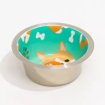 Миска стандартная цветная чаша, 200 мл