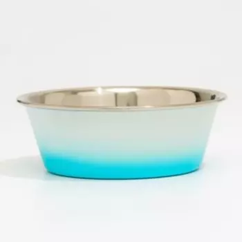 Миска стандартная градиент, 300 мл, голубая