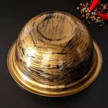 Миска Доляна Wood, 1,8 л, d=20 см, цвет древесный