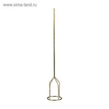 Миксер для гипсовых смесей Denzel 848427, шестигранный хвостовик 8 мм, 100х590 мм