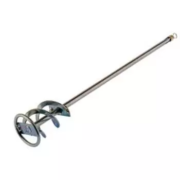 Миксер для красок и штукатурных смесей Denzel 848817, оцинкованный, SDS+, 60х400 мм