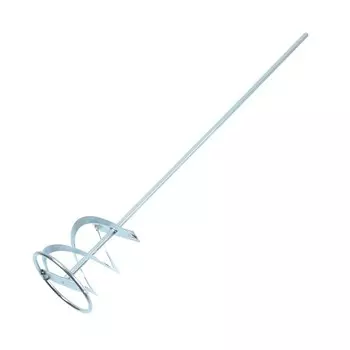 Миксер для красок и штукатурных смесей ТУНДРА, оцинкованный, шестигранный, 1008600 мм