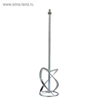 Миксер для легких растворов "Сибртех" 848987, 140х590 мм, оцинкованная, хвостовик М14