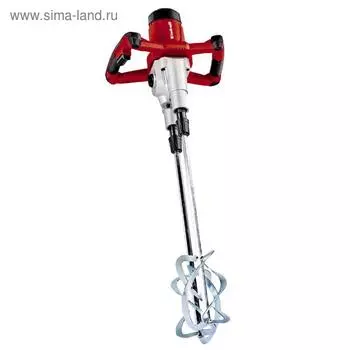 Миксер Einhell TE-MX 1600-2 CE Twin, 1600 Вт, 180-460/300-750 об/мин, d=120 мм