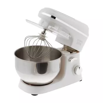 Миксер ENERGY EN-265, планетарный, 800 Вт, 5 л, 5 скоростей, белый