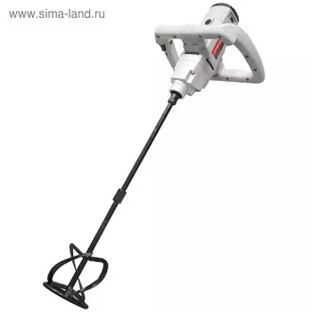 Миксер строительный "ИНТЕРСКОЛ" КМ-60/1000Э, 1050 Вт, 130-850 об/мин, шнек d=120 мм, М14