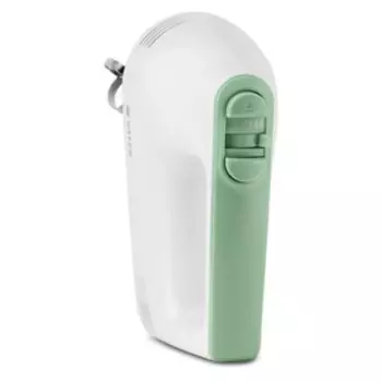 Миксер Vitek VT-1405, ручной, 400 Вт, 5 скоростей, бело-зелёный
