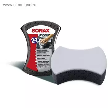 Многоцелевая двухсторонняя губка Sonax, 428000