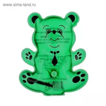 Многоразовая солевая грелка «Мишка», цвет МИКС