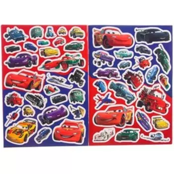 Многоразовые наклейки «Всегда первый», формат А4, Тачки