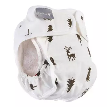 Многоразовый подгузник «Елочки», размер M