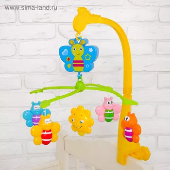 Мобиль музыкальный «Бабочка. Милые бабочки», заводной