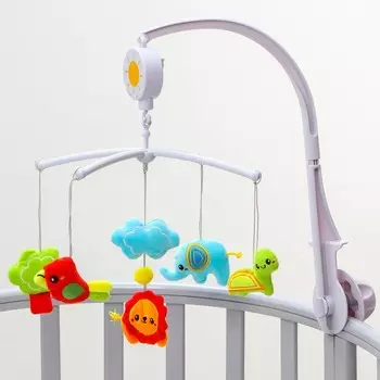 Мобиль музыкальный на кроватку «Африка» заводной, Крошка Я