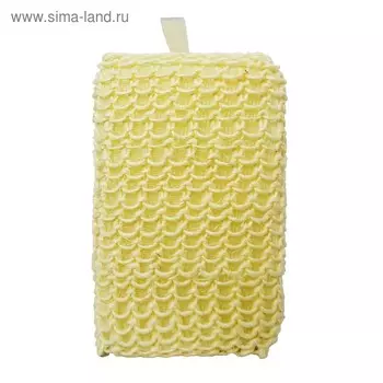 Мочалка Beauty Format натуральная, брус, сизаль