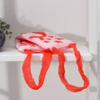 Мочалка для тела Доляна «Русалка», 1140 см, МИКС