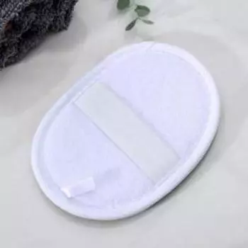 Мочалка для тела детская натуральная Доляна, с резинкой, 11,58 см, цвет МИКС