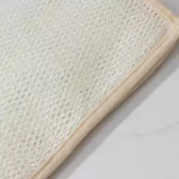 Мочалка-скрабер Доляна, 25×25 см, цвет МИКС