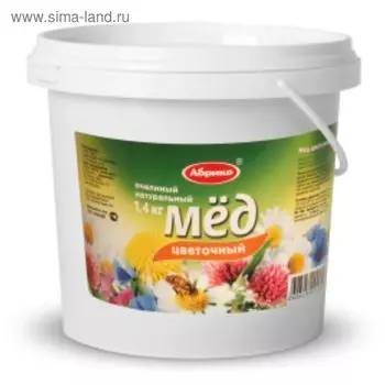 Мёд цветочный "Абрико" 1400 г