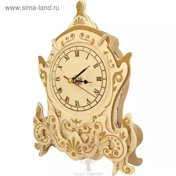 Модель деревянная сборная «Ажурные часы»